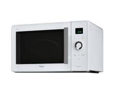 Whirlpool Forno Microonde JQ280WH Jet Cousine con Grill e Cottura a Vapore Capacità 30 Litri Potenza 2100 Watt Colore Bianco