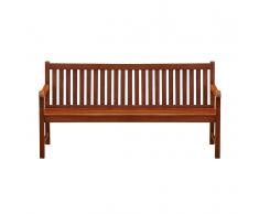 Panchina da giardino in legno di acacia 160cm TOSCANA