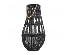 Lanterna nera 75 cm TONGA