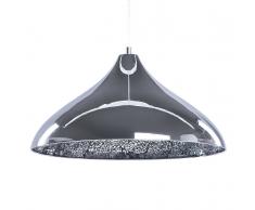 Lampada da soffitto moderna color argento ISKAR