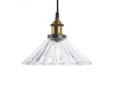 Lampadario di vetro chiaro COLORADO