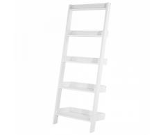 Scaffale in legno bianco - MOBILE TRIO