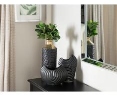 Vaso decorativo nero ARSIN