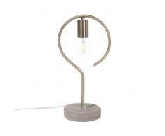 Lampada da tavolo in ottone JUCAR