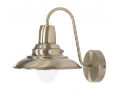 Lampada da parete in ottone LUZA