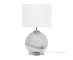 Lampada da tavolo bianca UELE