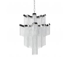 Lampada a sospensione in colore argento MUCONE