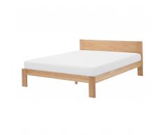 Letto, NARBONNE, colore legno chiaro, 160 x 200 cm, CH