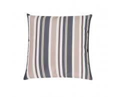 Cuscino decorativo da giardino con le strisce colorate 40 x 40 cm