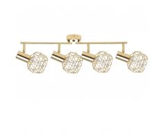 Lampadario color oro CHENAB
