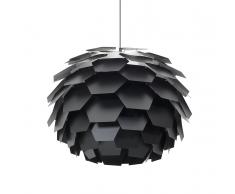 Lampada da soffitto moderna nera SEGRE maxi