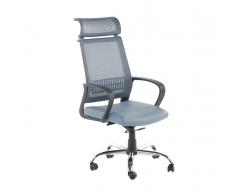 Sedia da ufficio blu-grigia - LEADER