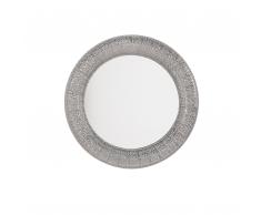 Specchio da parete tondo ø80 cm color argento CHANNAY