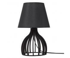 Lampada da tavolo nera AGUEDA