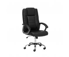Poltrona massaggiante - Poltrona da ufficio nera - COMFORT