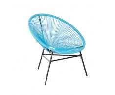 Sedia moderna blu stile spaghetti ACAPULCO