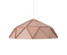 Lampadario in metallo rosa SENIA