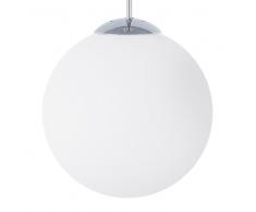 Lampadario in vetro bianco BARROW S