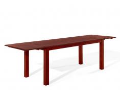 Tavolo da pranzo estendibile in legno marrone scuro 150x90cm MAXIMA