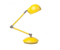 Lampada da tavolo e comodino in metallo giallo HELMAND