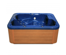 Vasca idromassaggio da esterno per 4 persone colore blu LAGOON
