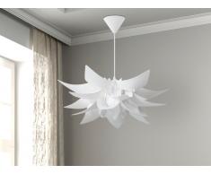 Lampada da soffitto bianca - Lampadario moderno bianco - ALVA