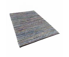 Tappeto blu in cotone - 140x200cm - ALANYA
