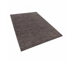 Tappeto marrone in cotone fatto a mano - 120x170cm - SARAY