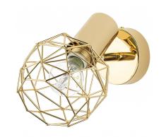 Lampada da parete color oro CHENAB