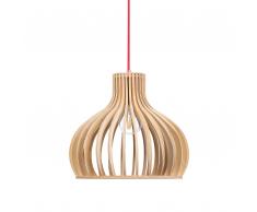 Lampada a sospensione MALONE in colore marrone chiaro