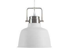 Lampadario bianco/argento NARMADA