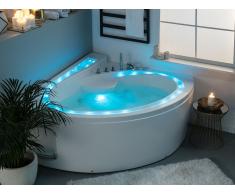 Vasca da bagno bianca con idromassaggio PELICAN