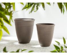 Vaso di fiori marrone ⌀50 cm KATALIMA