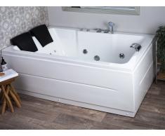 Vasca da bagno con idromassaggio e LED destra PENSO