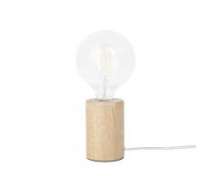 Lampada da tavolo in legno GANDARA