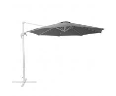 Ombrellone da giardino antracite/bianco 300 cm SAVONA