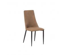 Sedia da pranzo in colore beige CLAYTON