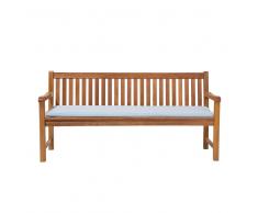 Panchina in legno 180cm con cuscino turchese JAVA