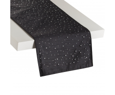 Runner da tavolo 35x180 nero TORATE