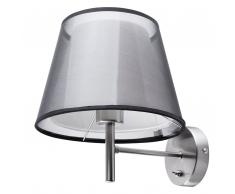 Lampada da muro in colore grigio/nero COLUMBIA