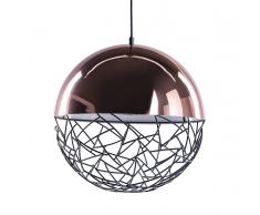 Lampada da soffitto color rame moderna PADMA