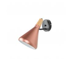 Lampada da muro color rame SCARPE