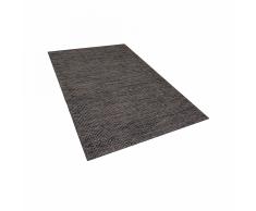 Tappeto marrone in cotone fatto a mano - 80x150cm - SARAY