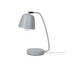 Lampada da tavolo grigia 29cm UROLA