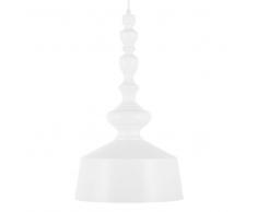 Lampada da soffitto in metallo bianco DRIVA