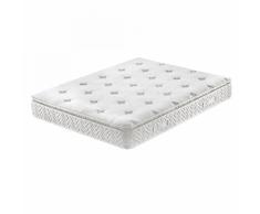 Materasso a molle insacchettate - 90 x 200 cm -memory foam - Multipocket - LUXUS