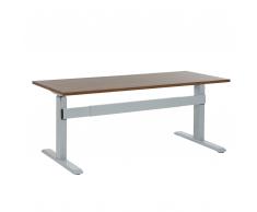Scrivania elettrica regolabile marrone-grigio 180 x80 cm UPLIFT
