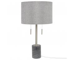 Lampada da tavolo in color grigio 71cm ARPA