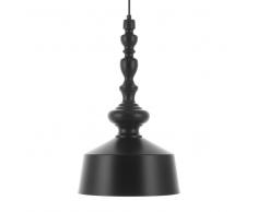 Lampada da soffitto in metallo nero DRIVA