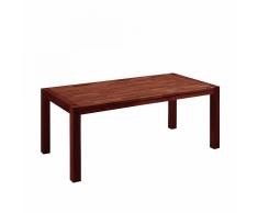 Tavolo da pranzo rettangolare in legno di quercia 150x90cm NATURA
